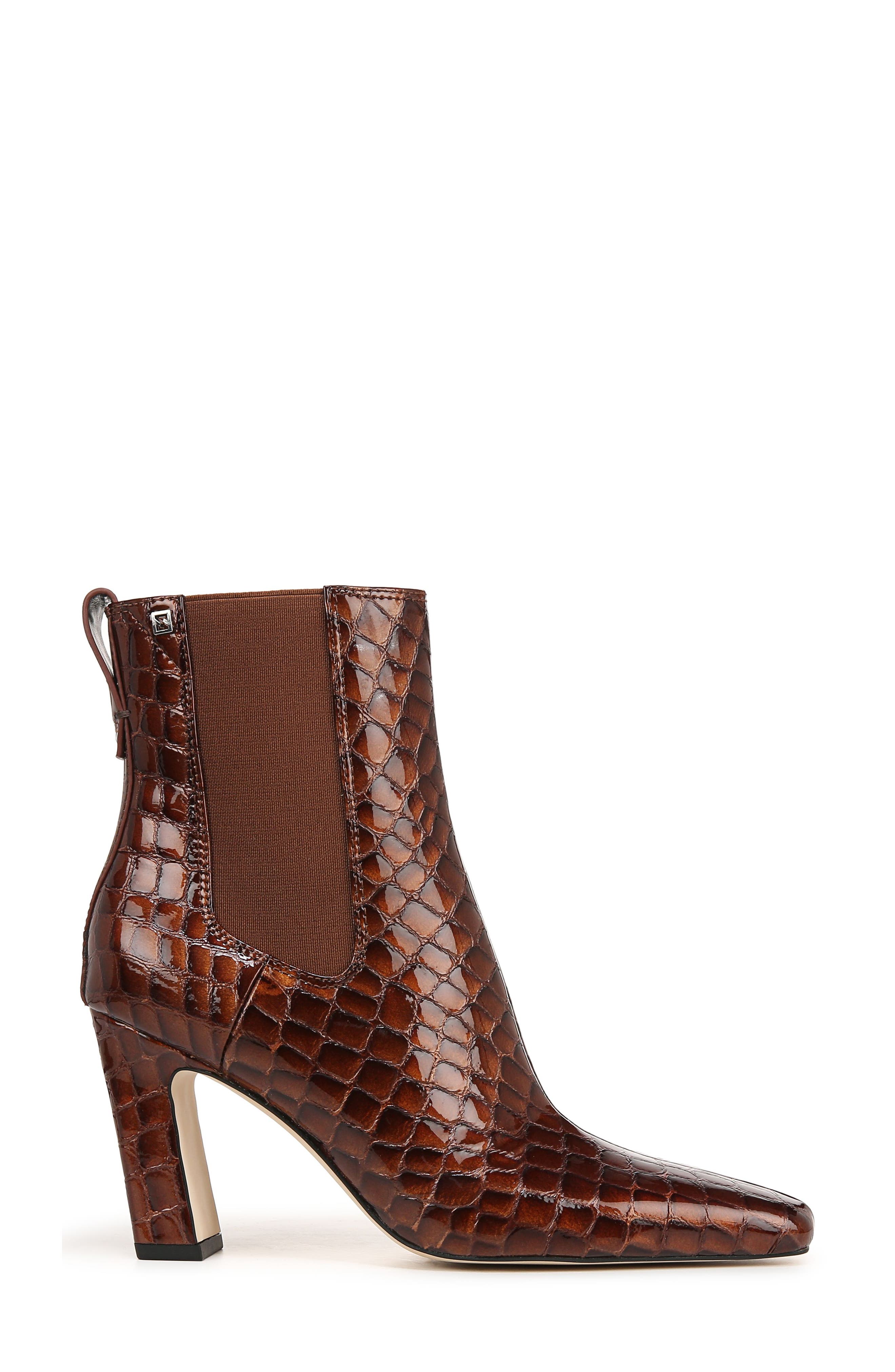 SARTO by Franco Sarto Flexa Blis Bootie, Alternate, color, Medium Brown