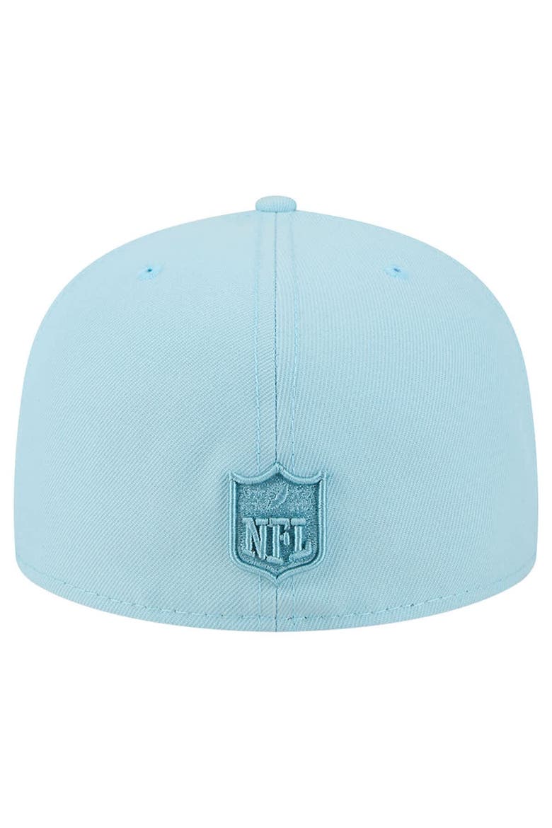 Men's New Era Light Blue Dallas Cowboys Color Pack A-Frame 59FIFTY Fitted Hat, Alternate, color, Light Blue
