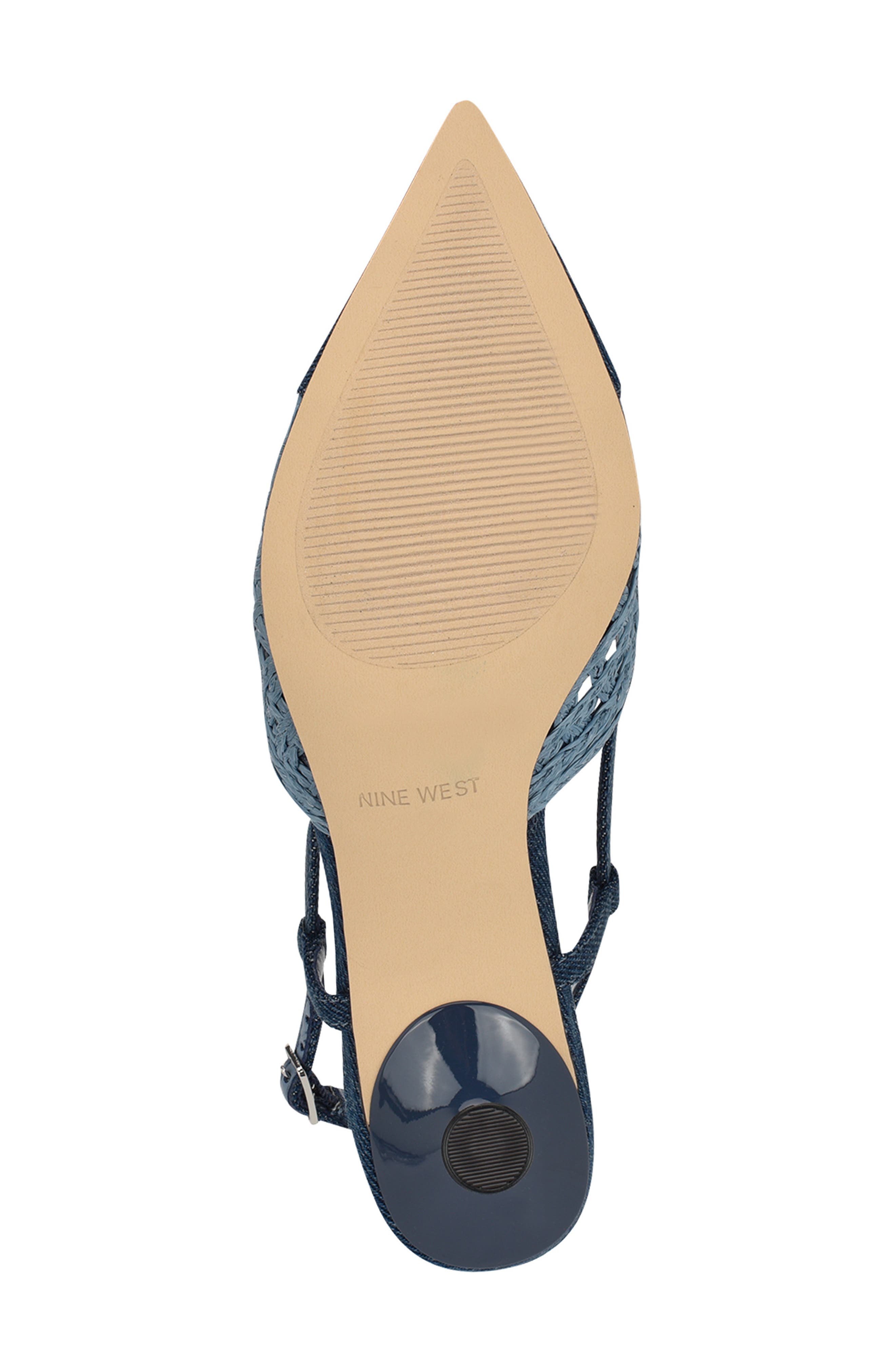 Nine West Railen Pointed Toe Slingback Pump, Alternate, color, 