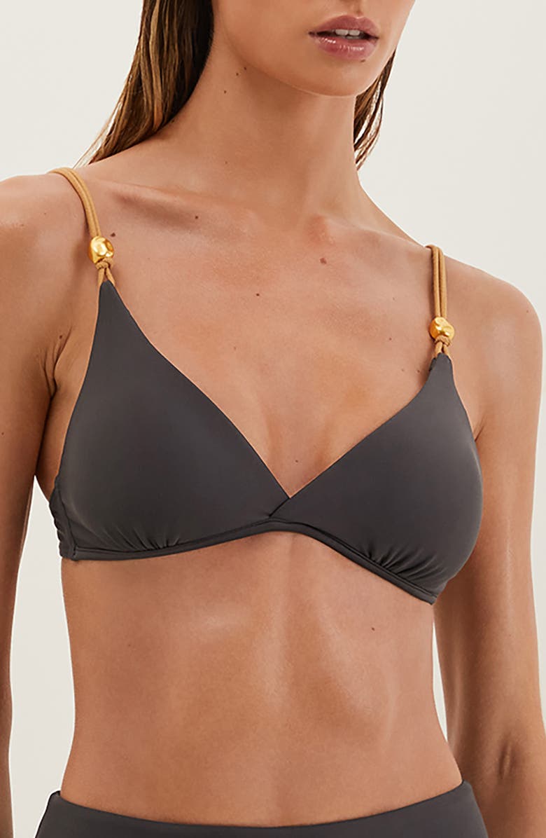 ViX Paula Hermanny Nancy Kira Bikini Top, Main, color, Grey