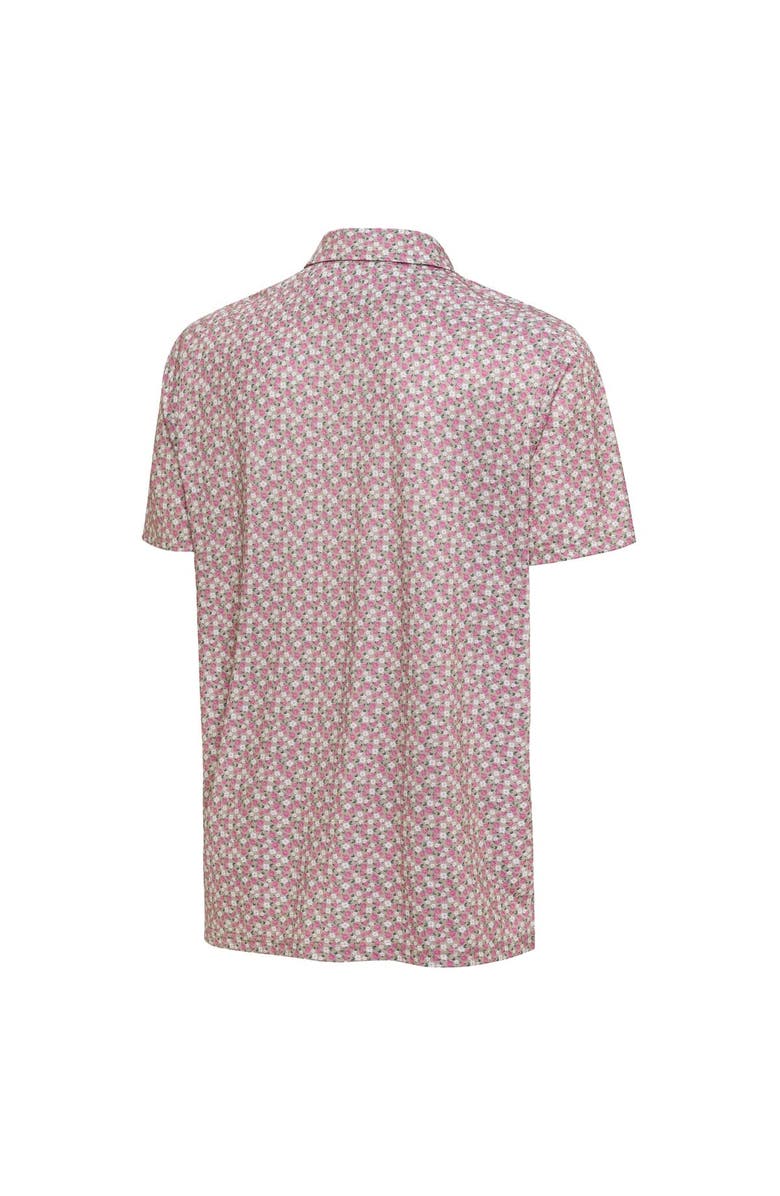 ANTIGUA Men's Antigua Pink Georgia Bulldogs Desert Dry Dogwood Polo, Alternate, color, Pink