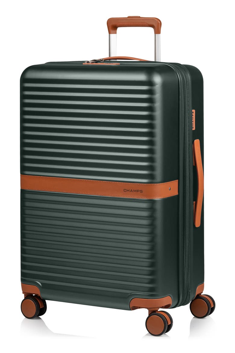 Vintage II 26.5-Inch Hardside Spinner Luggage, Main, color, GREEN