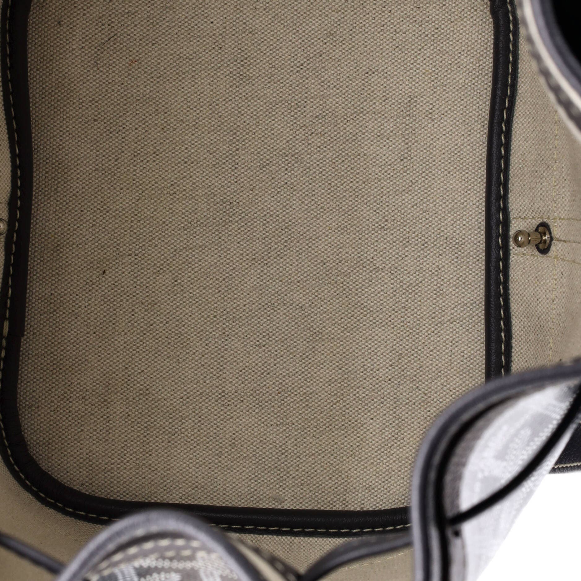 Petit Flot Bucket Bag Coated Canvas PM, Alternate, color, Grey