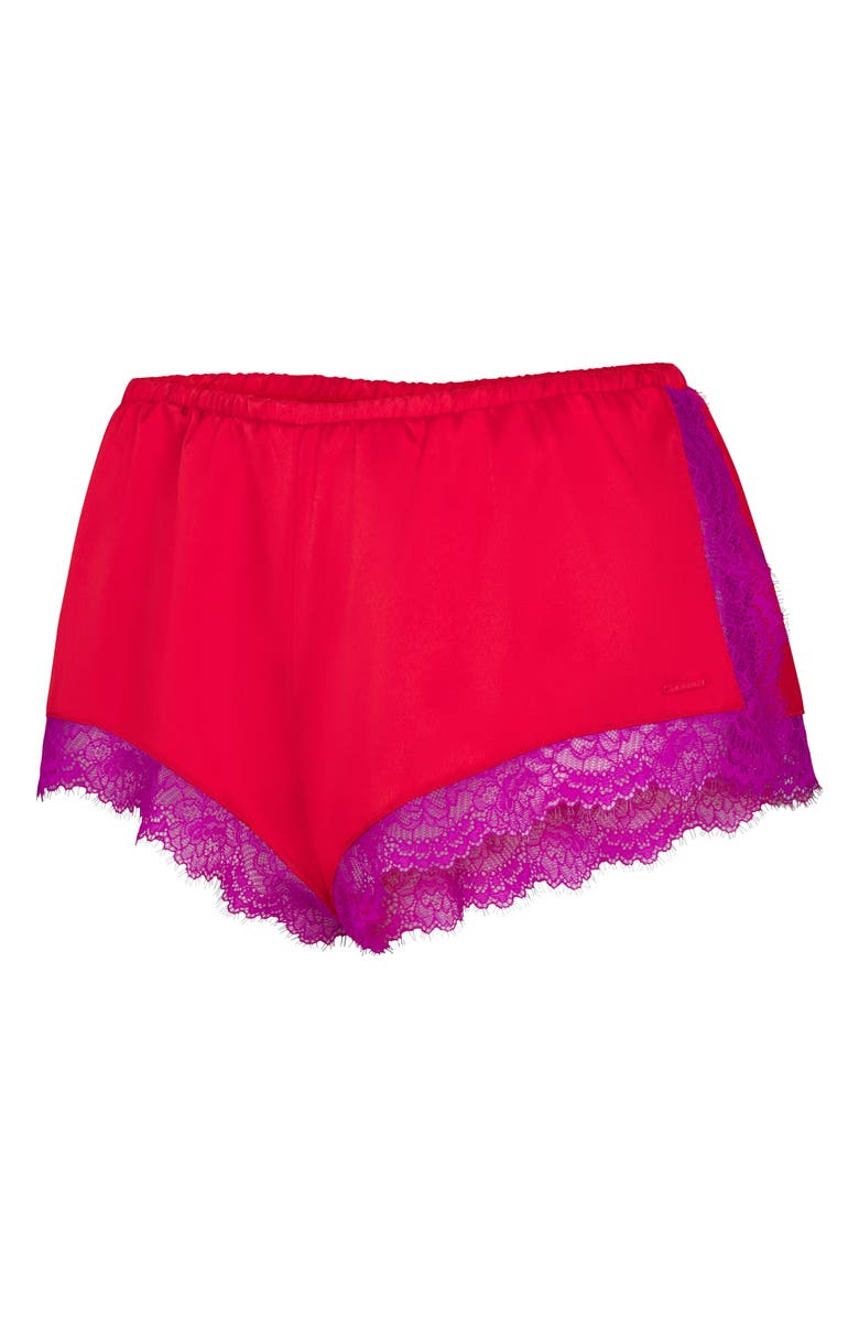 SAVAGE X FENTY Fire Desire Lace Tap Shorts, Alternate, color, 
