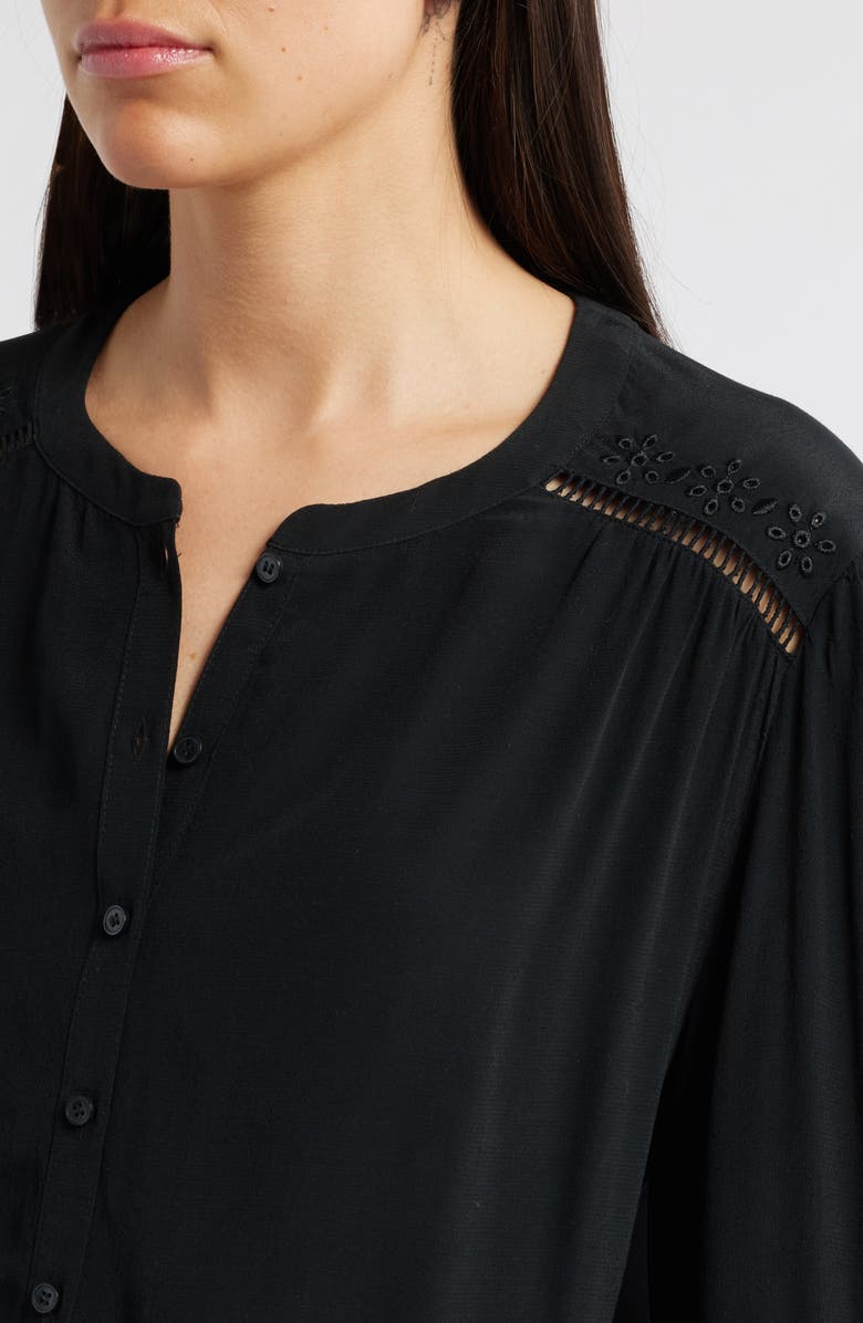 Treasure & Bond Embroidered Top, Alternate, color, 