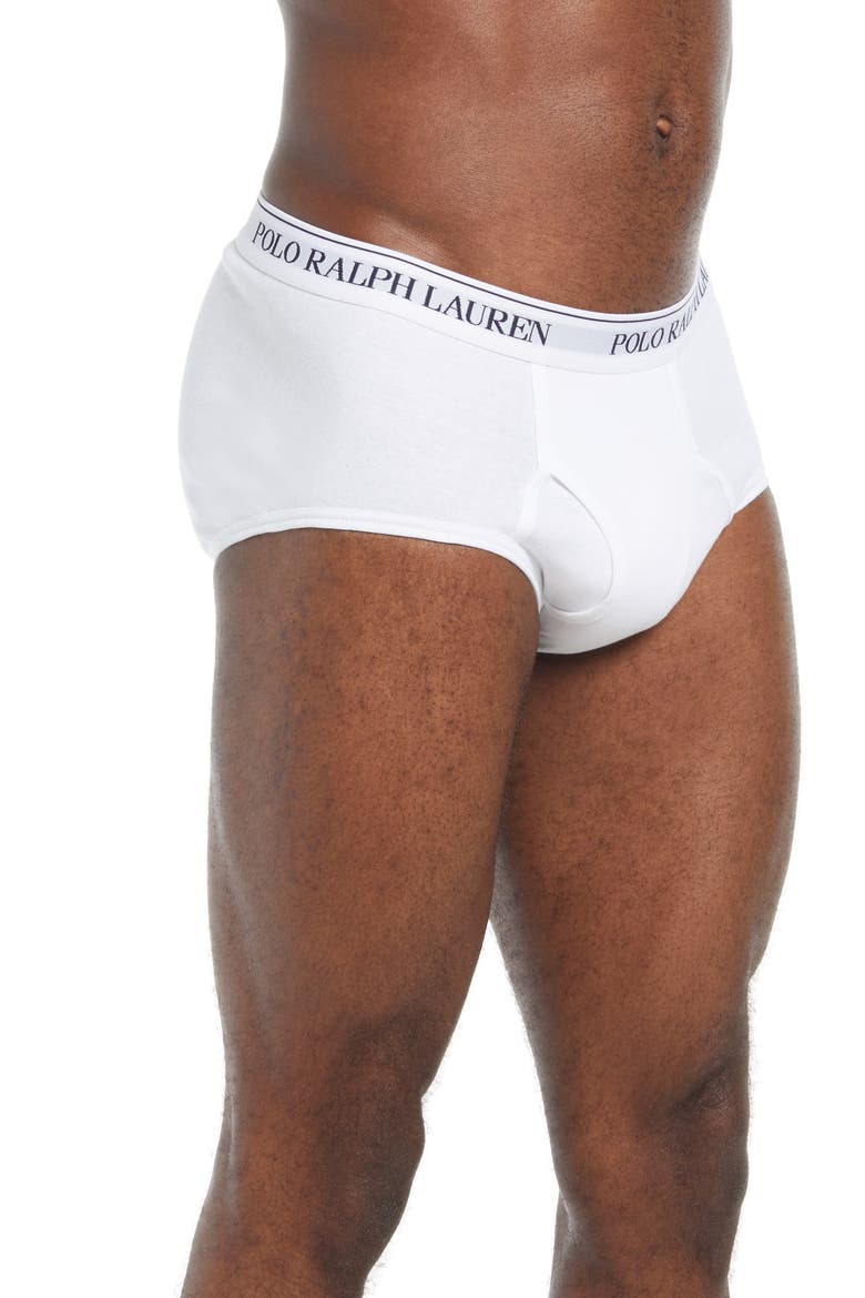 4-Pack Cotton Briefs, Alternate, color, WHITE