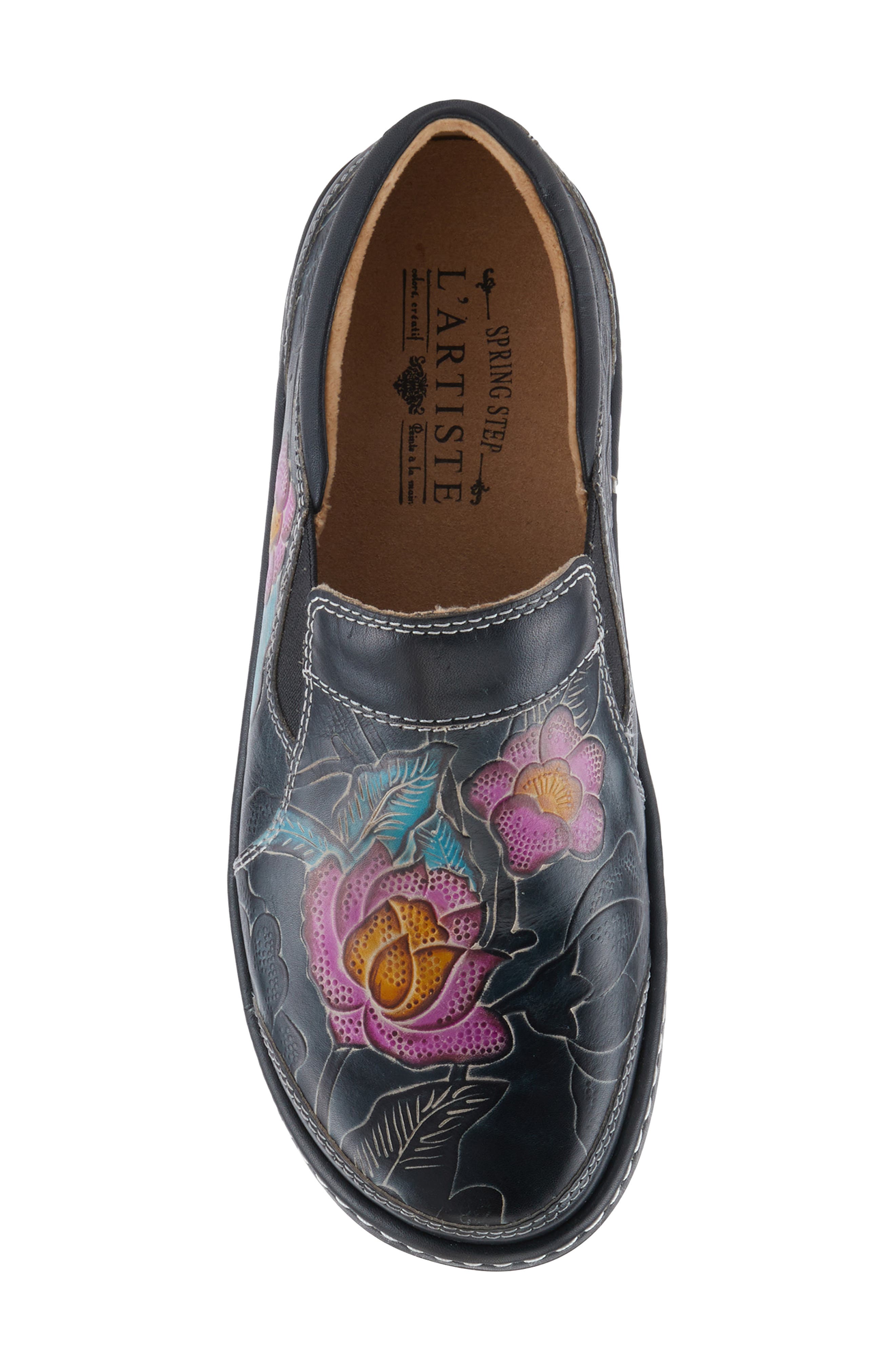 L'Artiste by Spring Step Annawan Loafer, Alternate, color, Black Multi