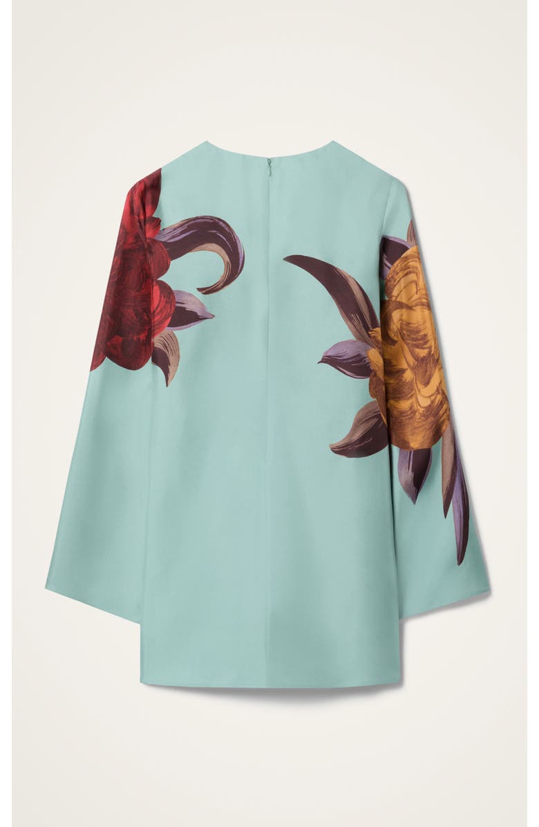 La DoubleJ Mini Supremes Swing Dress Placée, Alternate, color, Peony Placée Light Blue