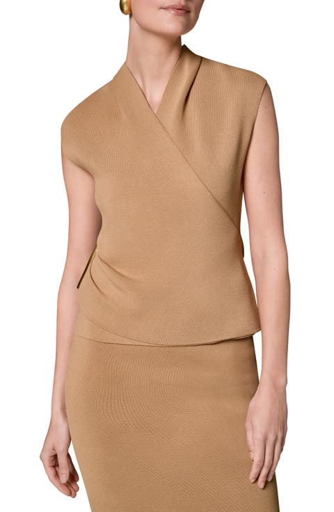Faux Wrap Sweater