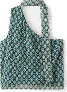 MANGO TEEN Metallic Tie One-Shoulder Top