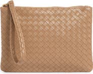MUNDI SMALL LEATHER GOODS Woven Wristlet