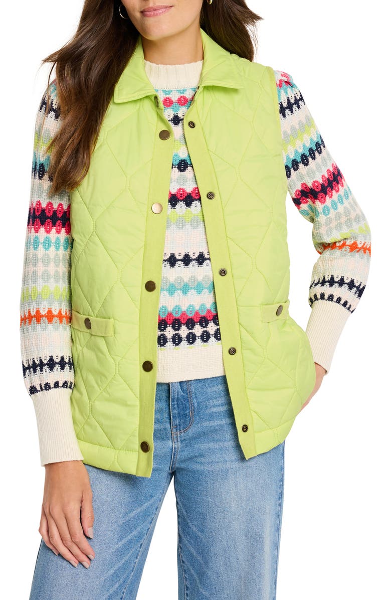 NIC+ZOE Puffer Vest, Main, color, 