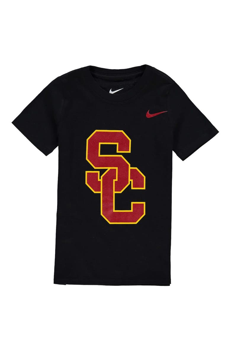 Nike Preschool Nike Black USC Trojans Logo T-Shirt, Alternate, color, Black