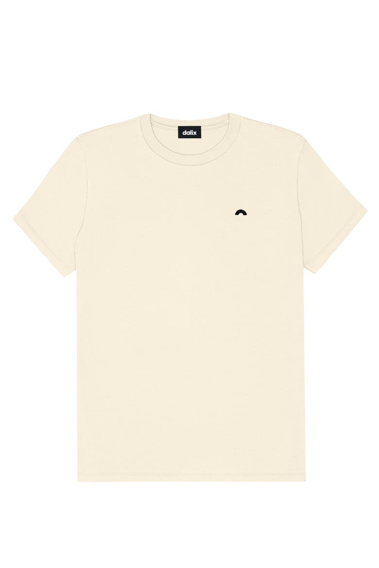 Womens Lil Rainbow Lightweight Jersey Tee, Alternate, color, Natural
