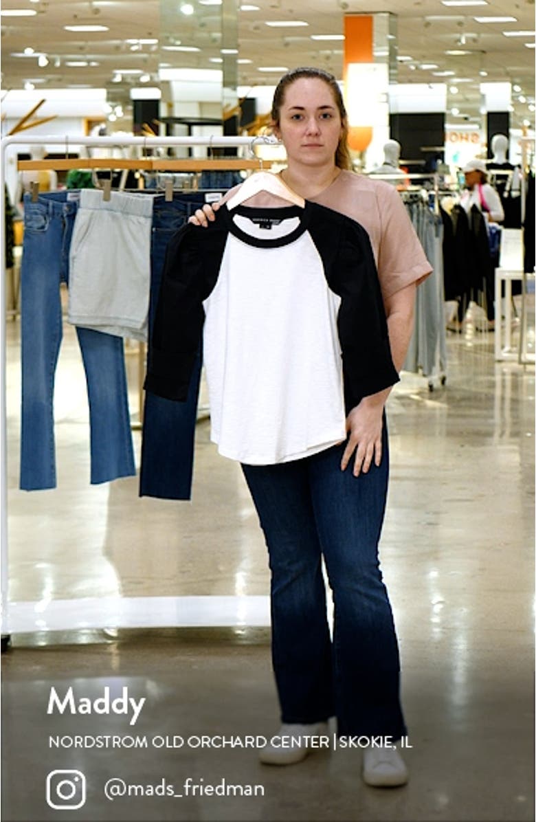 Mosley Mixed Media Cotton Top, sales video thumbnail