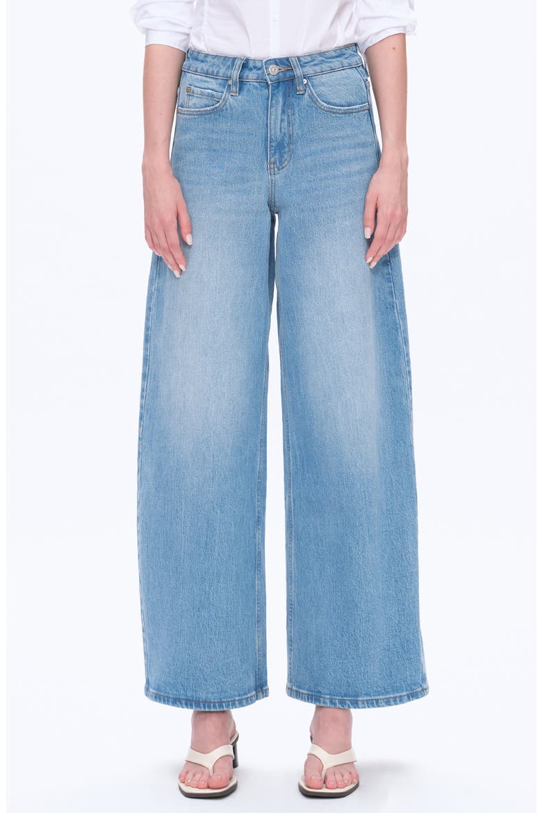 Daisy High Waist Wide Leg Jeans, Main, color, LIGHT BLUE