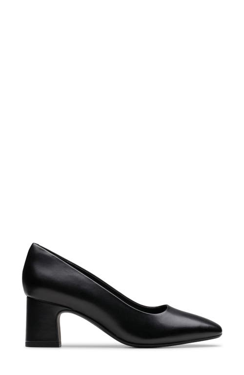 Clarksr Clarks(r) Fernie Court Block Heel Pump In Black