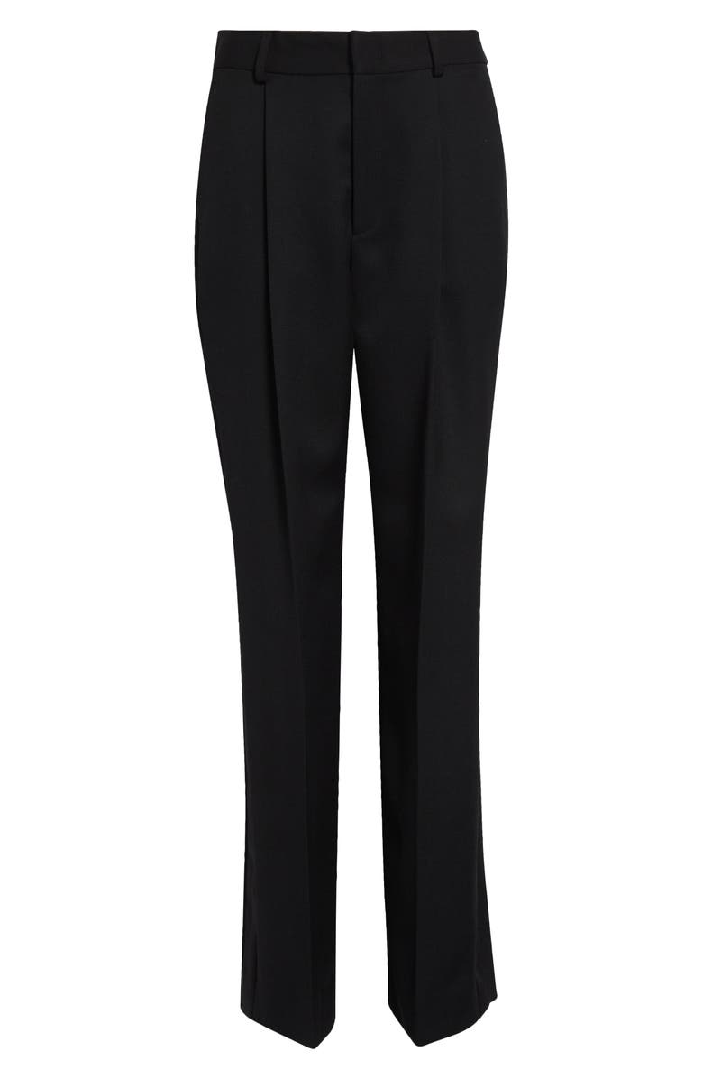 Victoria Beckham Tailored Straight Leg Trousers, Main, color, Black