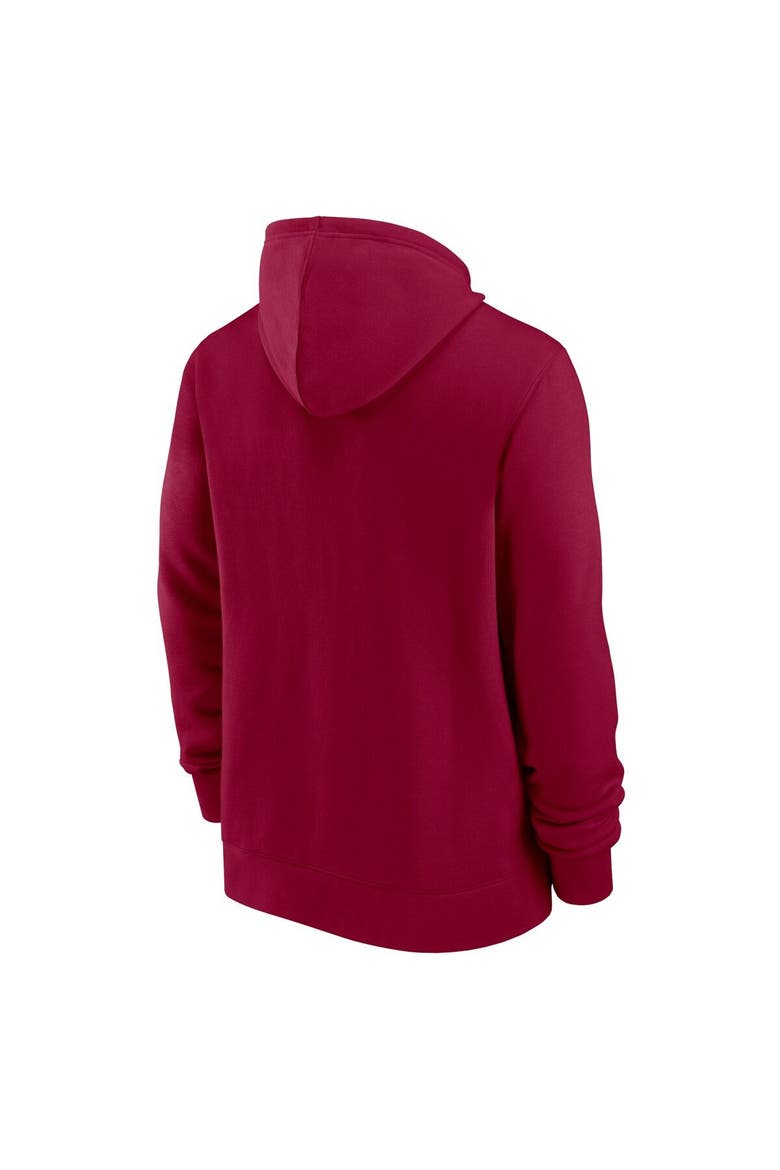 Men's Nike Burgundy Washington Commanders Surrey Full-Zip Hoodie, Alternate, color, Burgundy