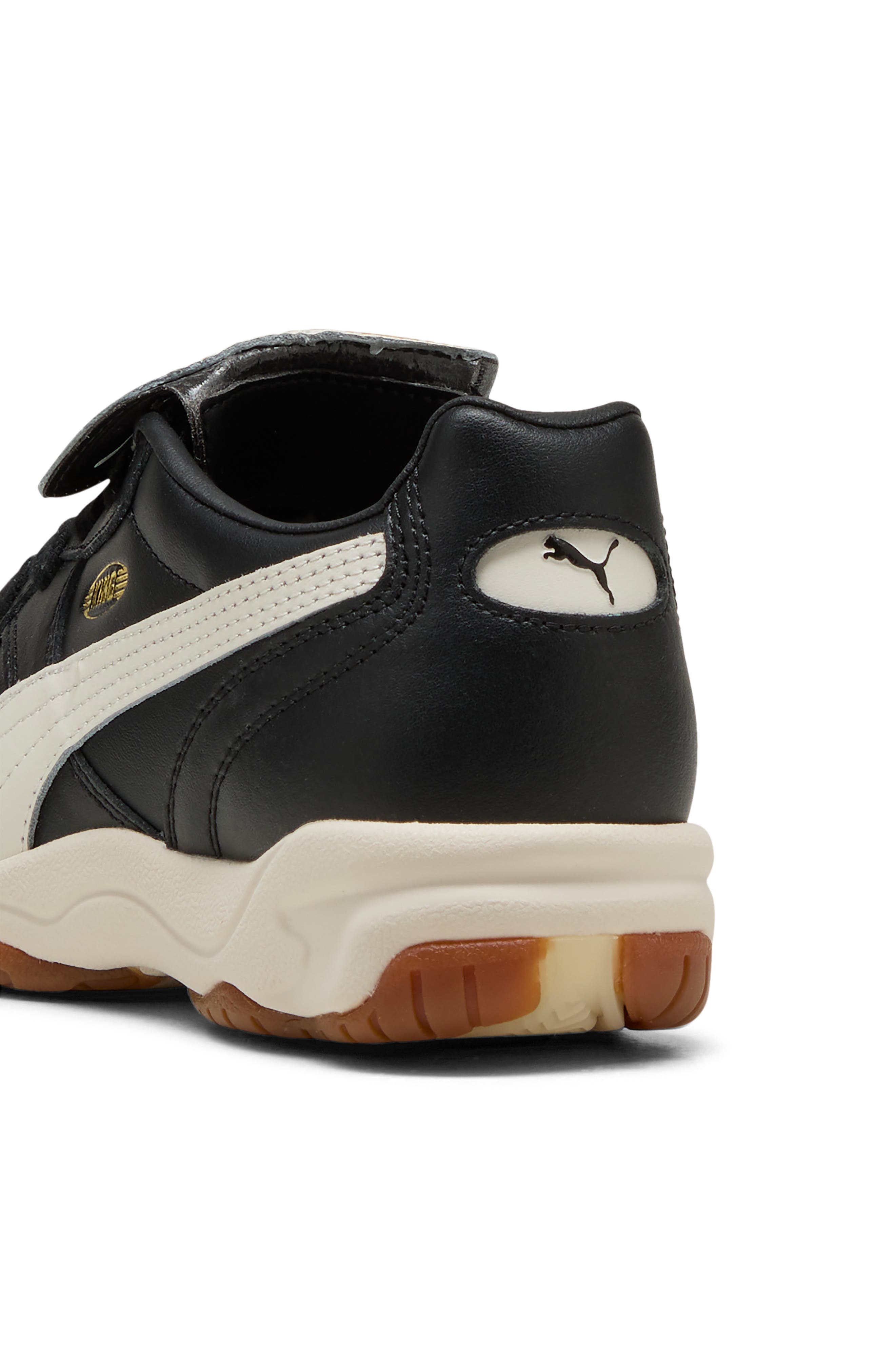 PUMA Kids' King Indoor Sneaker, Alternate, color, Puma Black/ Warm White