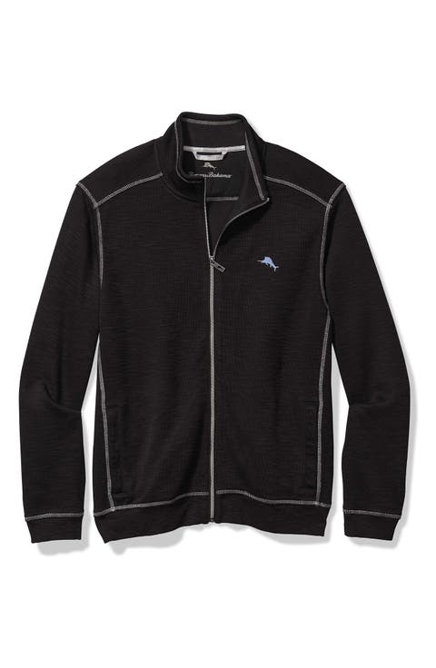 Tobago Bay Slub Rib Zip Front Jacket