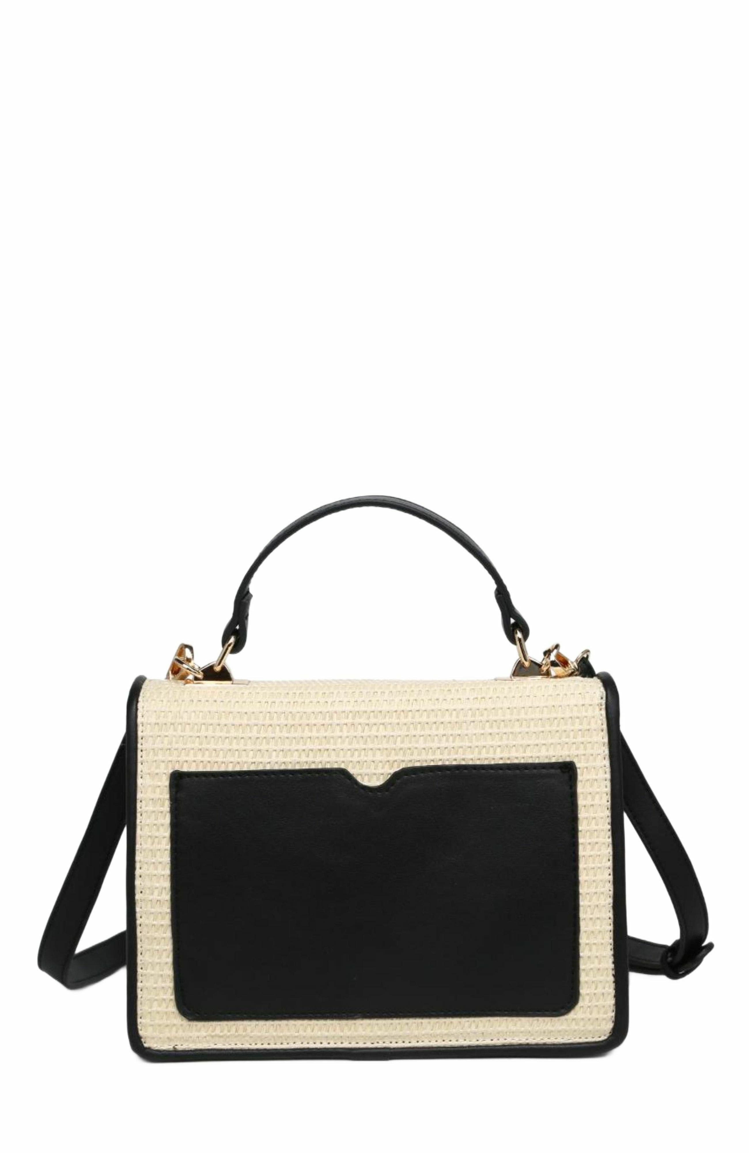 MODA LUXE Ruth Crossbody, Alternate, color, Ivory Black