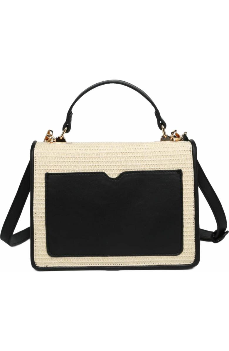 MODA LUXE Ruth Crossbody, Alternate, color, Ivory Black