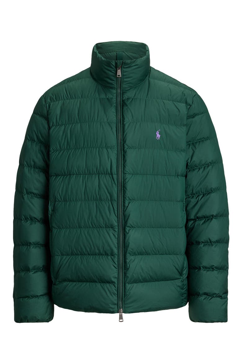 The Colden Water Repellent Packable Down Jacket, Alternate, color, MOSS AGATE