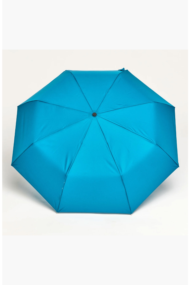 Eco-Friendly Compact Duck Umbrella, Alternate, color, Teal