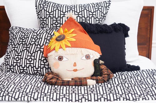 Gallerie Ii Hazel Zombinaland Halloween Decorative Soft Figurine Pillow In Multi