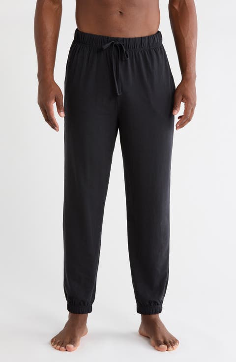 Stretch Cotton Blend Lounge Pants