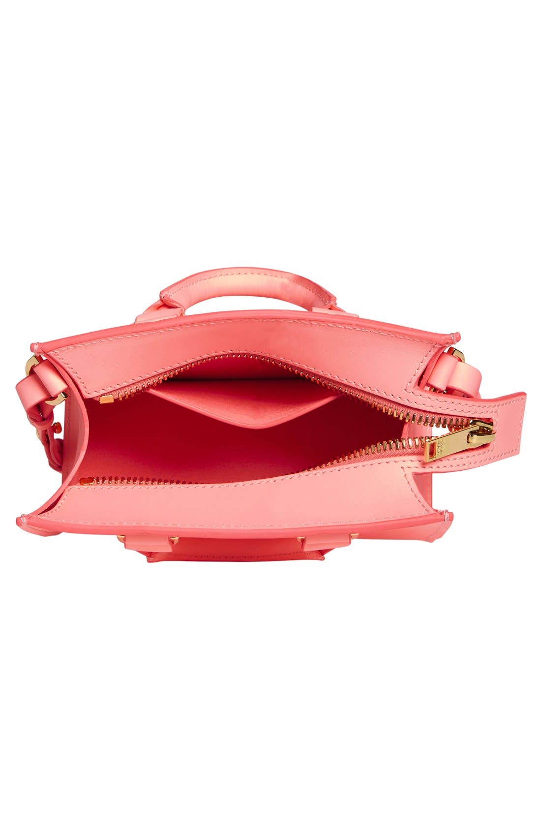 'Albion' Box Tote, Alternate, color, BRIGHT PINK