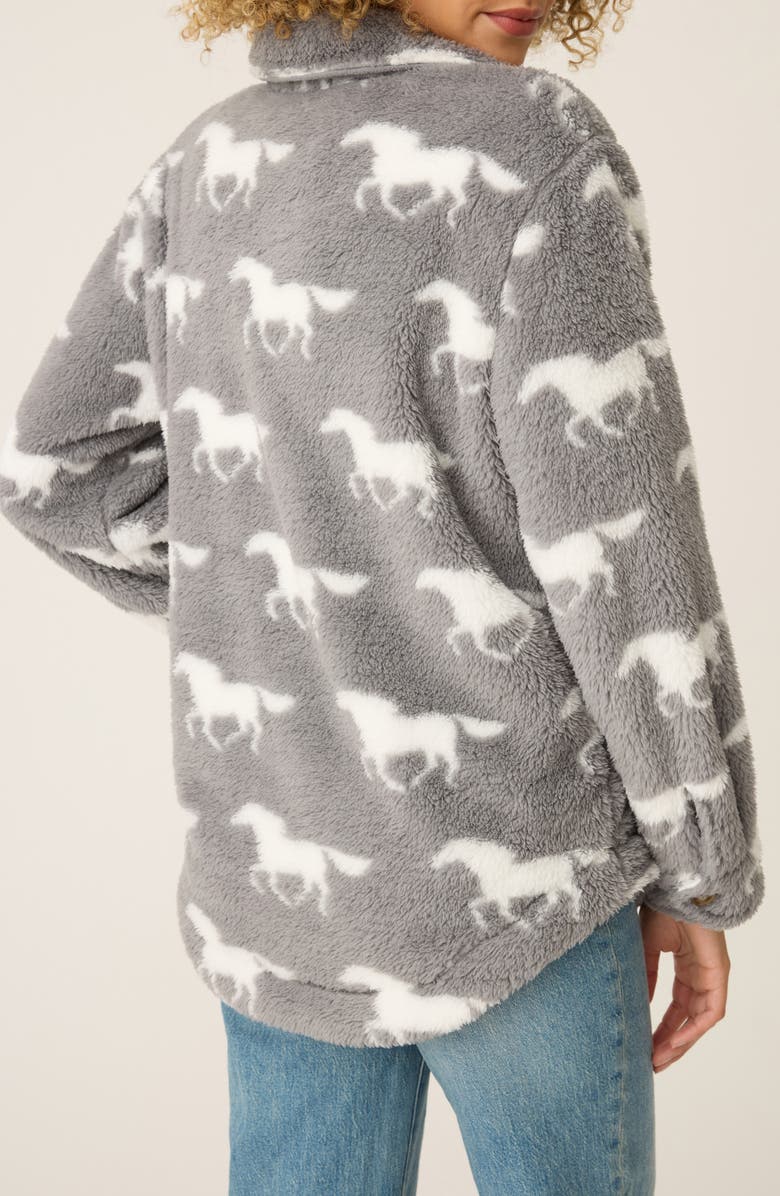 PJ Salvage Cozy Jacket, Alternate, color, Gray