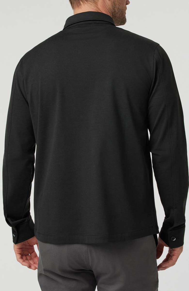 Vuori Coronado Shirt Jacket, Alternate, color, Black Heather