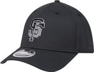 New Era Men's New Era Black San Francisco Giants Metallic 39THIRTY M-Crown Flex Hat