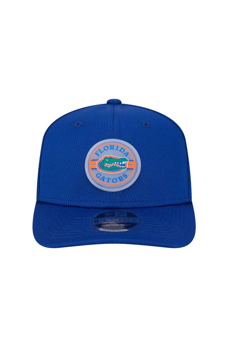 Men's New Era Royal Florida Gators Patched 9SEVENTY Stretch-Snap Adjustable Hat, Alternate, color, Royal