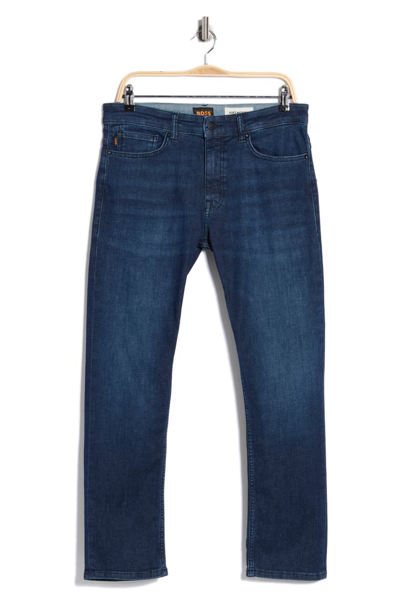 Delaware Slim Fit Stretch Jeans, Alternate, color, NAVY