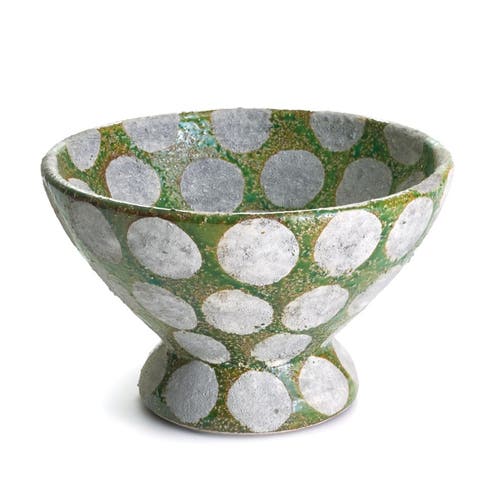 Napa Home & Garden Kiley Footed Bowl In Green