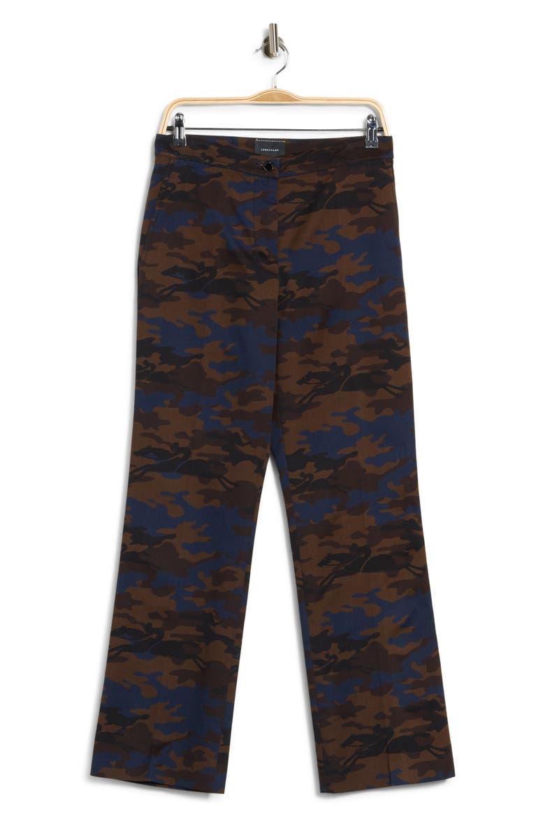 Straight Leg Trousers, Main, color, NAVY