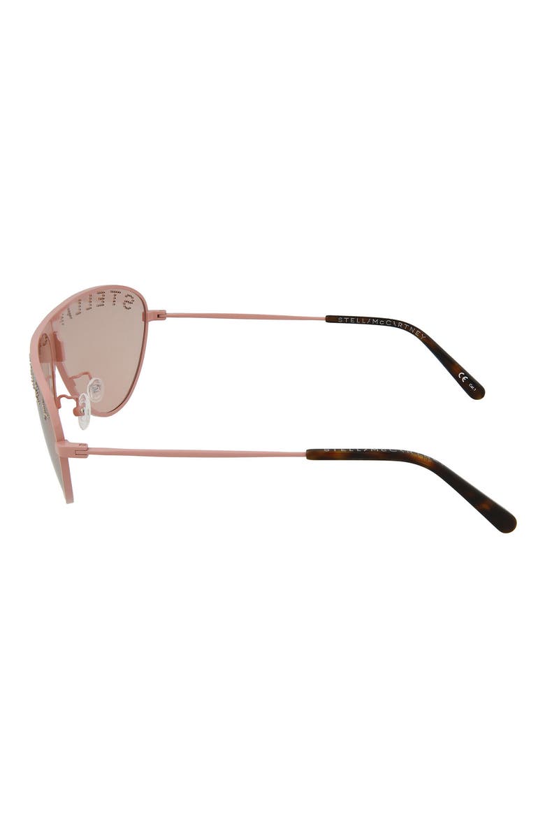 99mm Shield Sunglasses, Alternate, color, NUDE NUDE PINK/ PNK