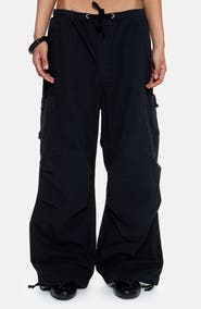 JADED LONDON Parachute Cargo Pants