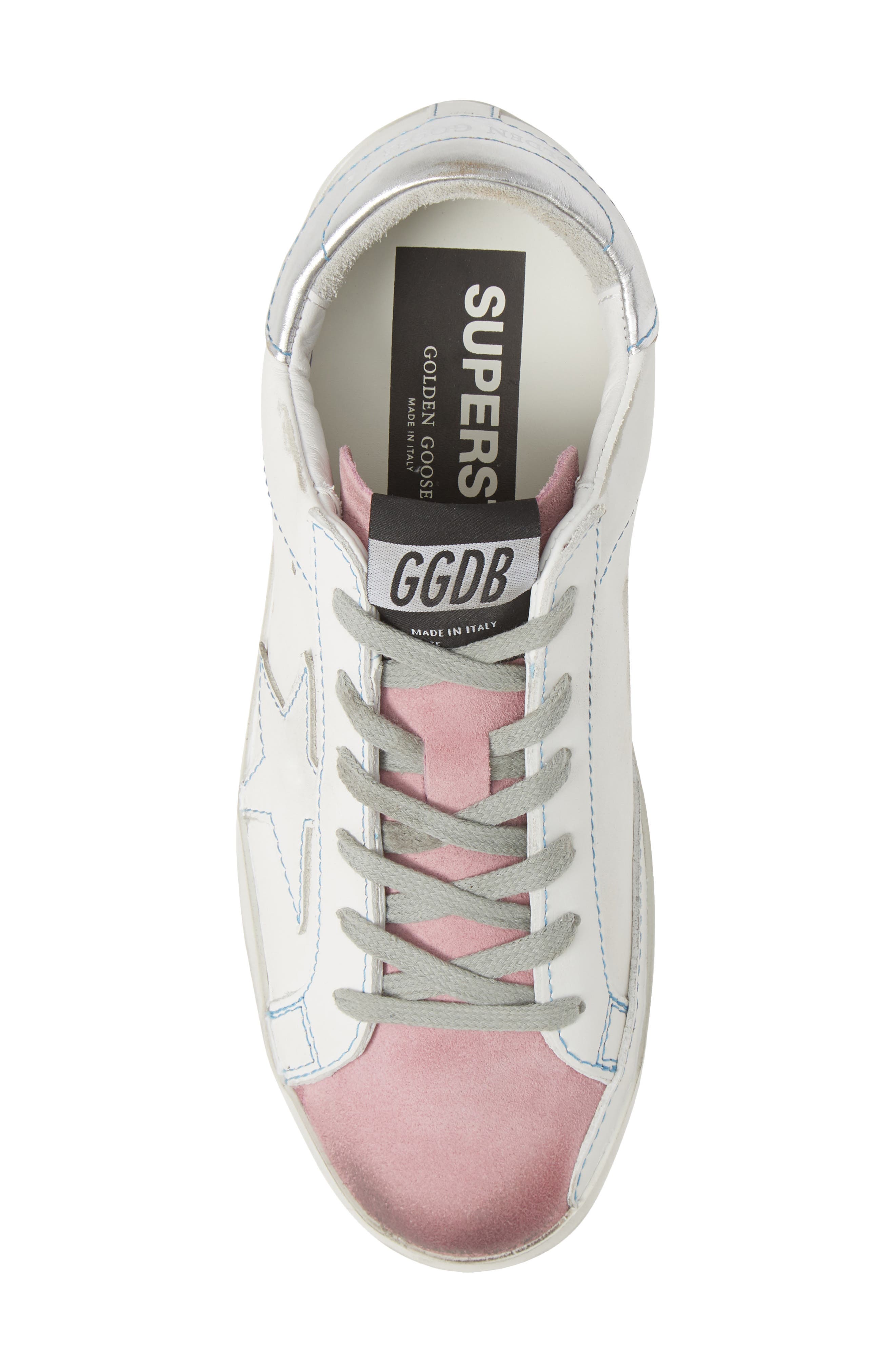 Golden Goose Superstar Low Top Sneaker, Alternate, color, 