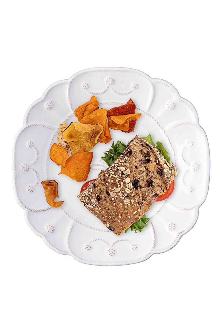 Jardins du Monde Salad/Dessert Plate, Alternate, color, WHITEWASH