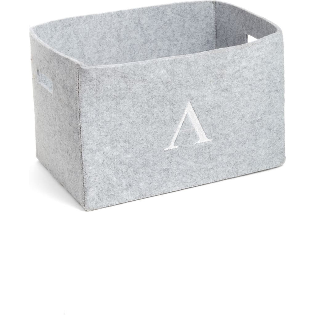Levtex Felt Initial Storage Bin