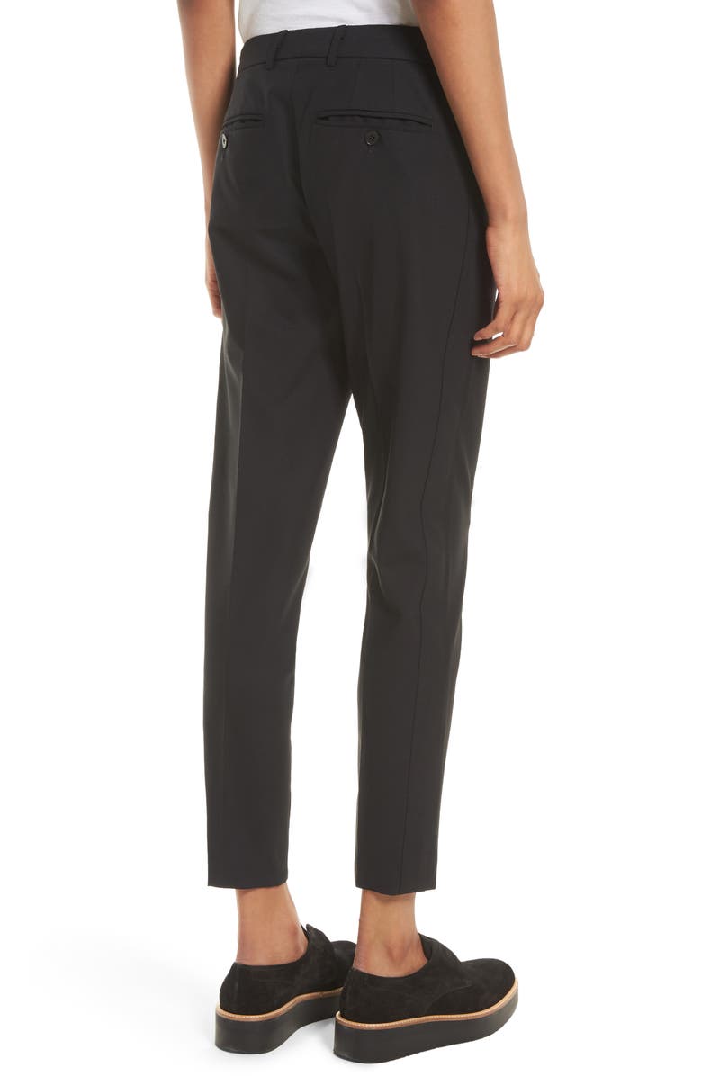 Vince Crop Stretch Wool Pants, Alternate, color, 