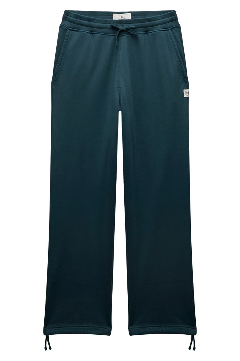 Midweight Terry Sweatpants, Alternate, color, ATLANTIC