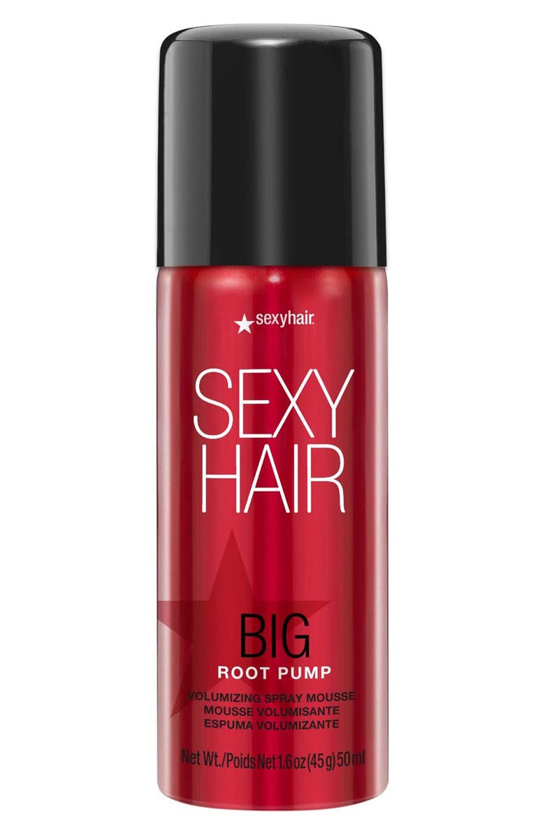 SEXY HAIR Big Root Pump Volumizing Spray Mousse, Main, color, 