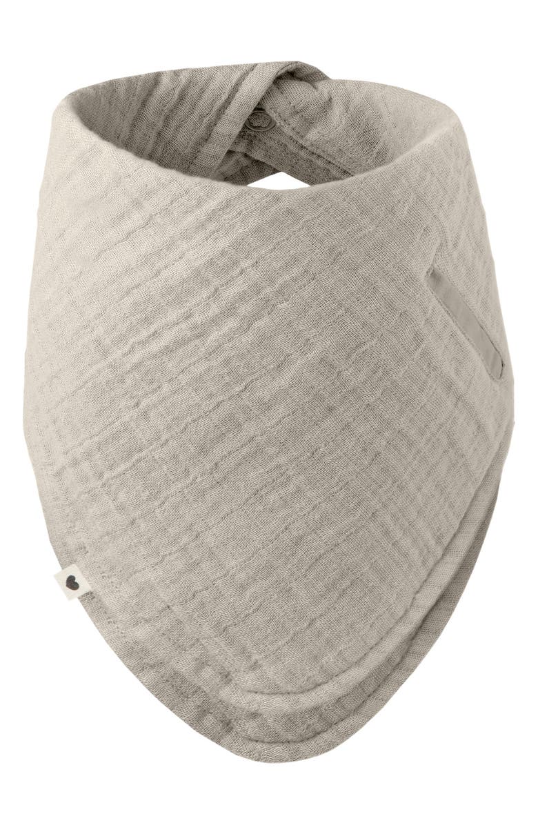 BIBS 3-Pack Organic Cotton Bandana Bibs, Alternate, color, Sand/ Ivory/ Sage