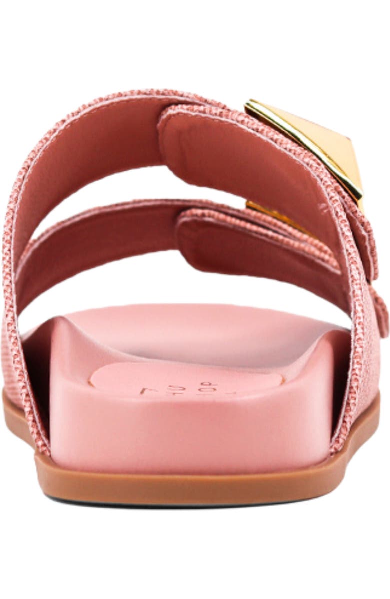 SHUSHOP Bernarda Studded Slide Sandal, Alternate, color, Blush Woven