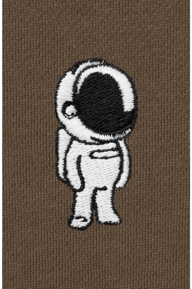 Astronaut Midweight Fleece Classic Hooded Sweatshirt, Alternate, color, Walnut